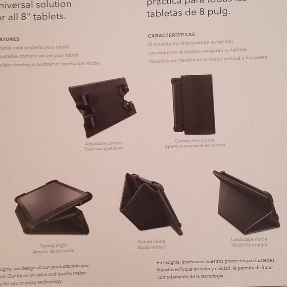 Insignia Flexview Case for 8inch tablet - Picture 2 of 2